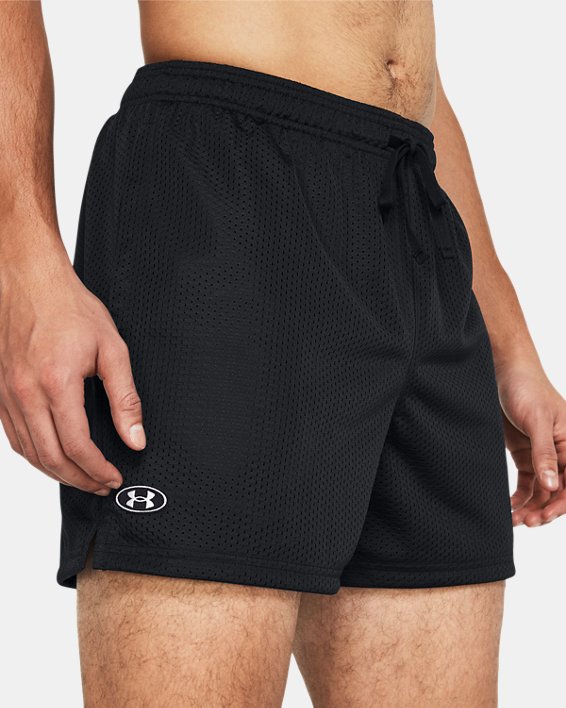 Men's UA Icon Mesh Shorts in Black image number 3